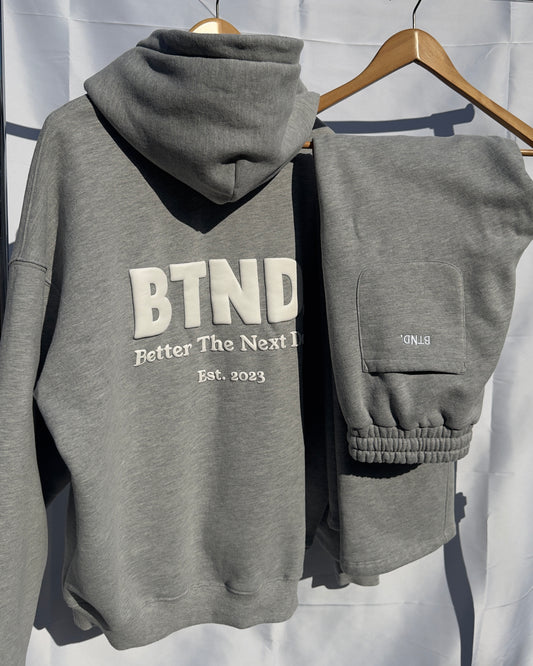 Oyster Grey Track Bottoms