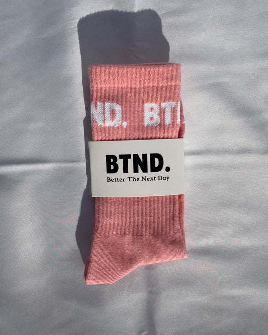 Pink Athleisure Socks