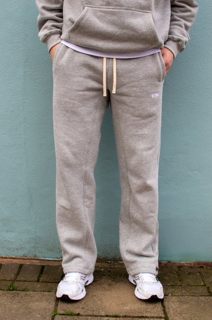 Oyster Grey Track Bottoms