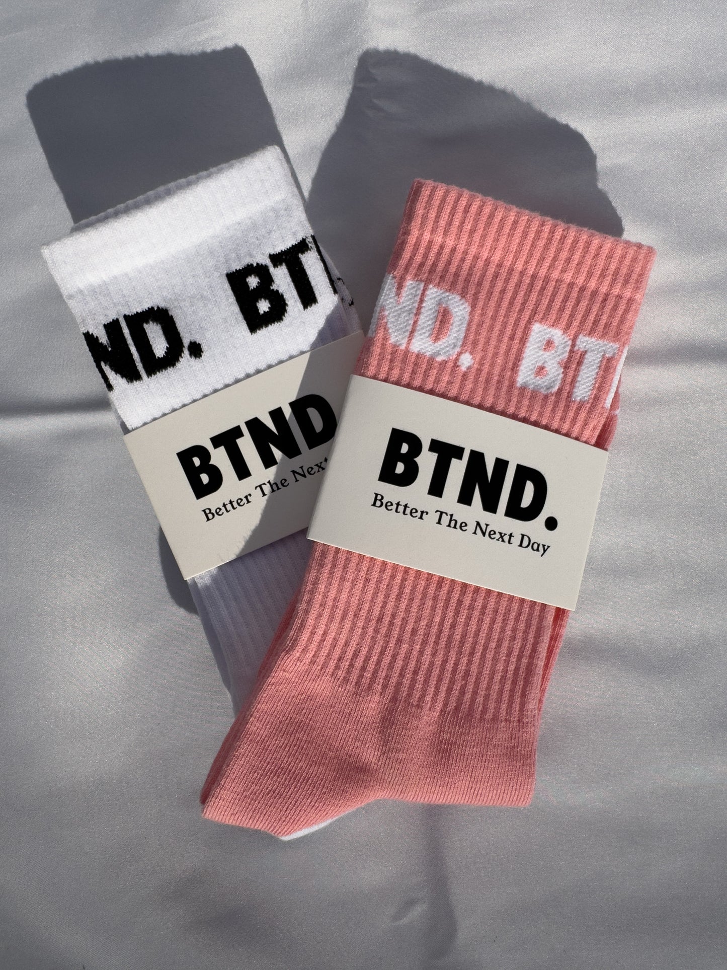 Pink Athleisure Socks