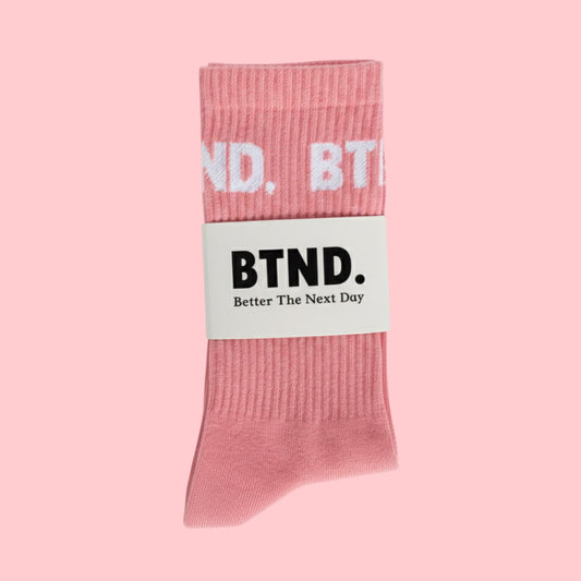 Pink Athleisure Socks